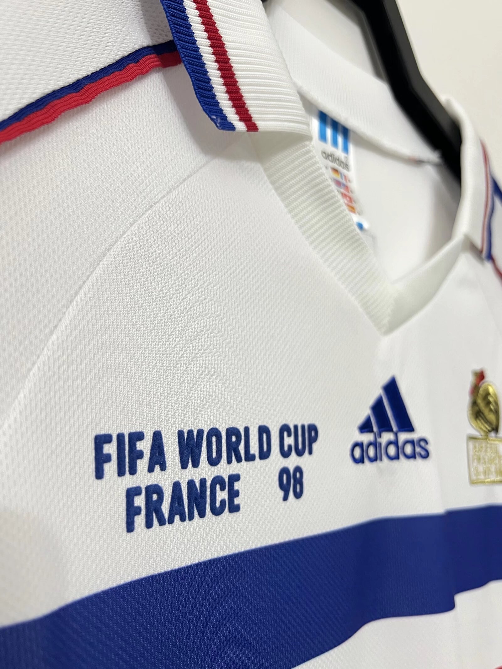1998 France away retro jersey - Fans Edition