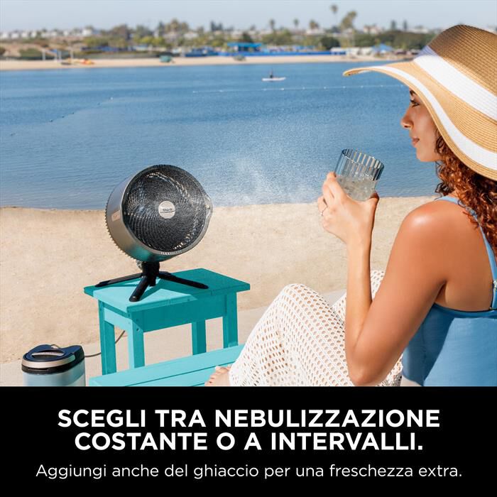 SHARK - Ventilatore portatile FLEXBREEZE PROMIST-Nero