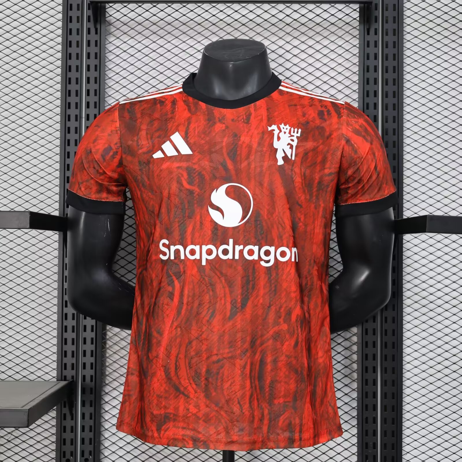 2025/2026 Player Version Manchester United Special Edition Red-Black Football Shirt 1:1 Thai Quality