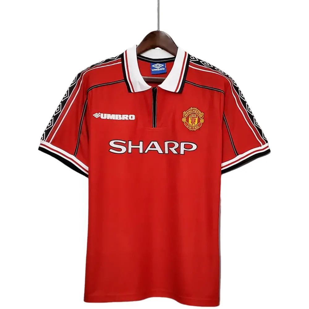 1998/99 Manchester United Home Retro Shirt-Fans Edition