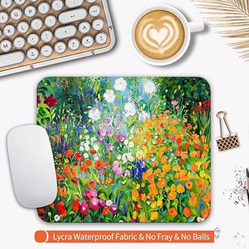 PADARTISAN Square Mouse Pad, Personalized Premium-Textured Custom Mouse Mat Design