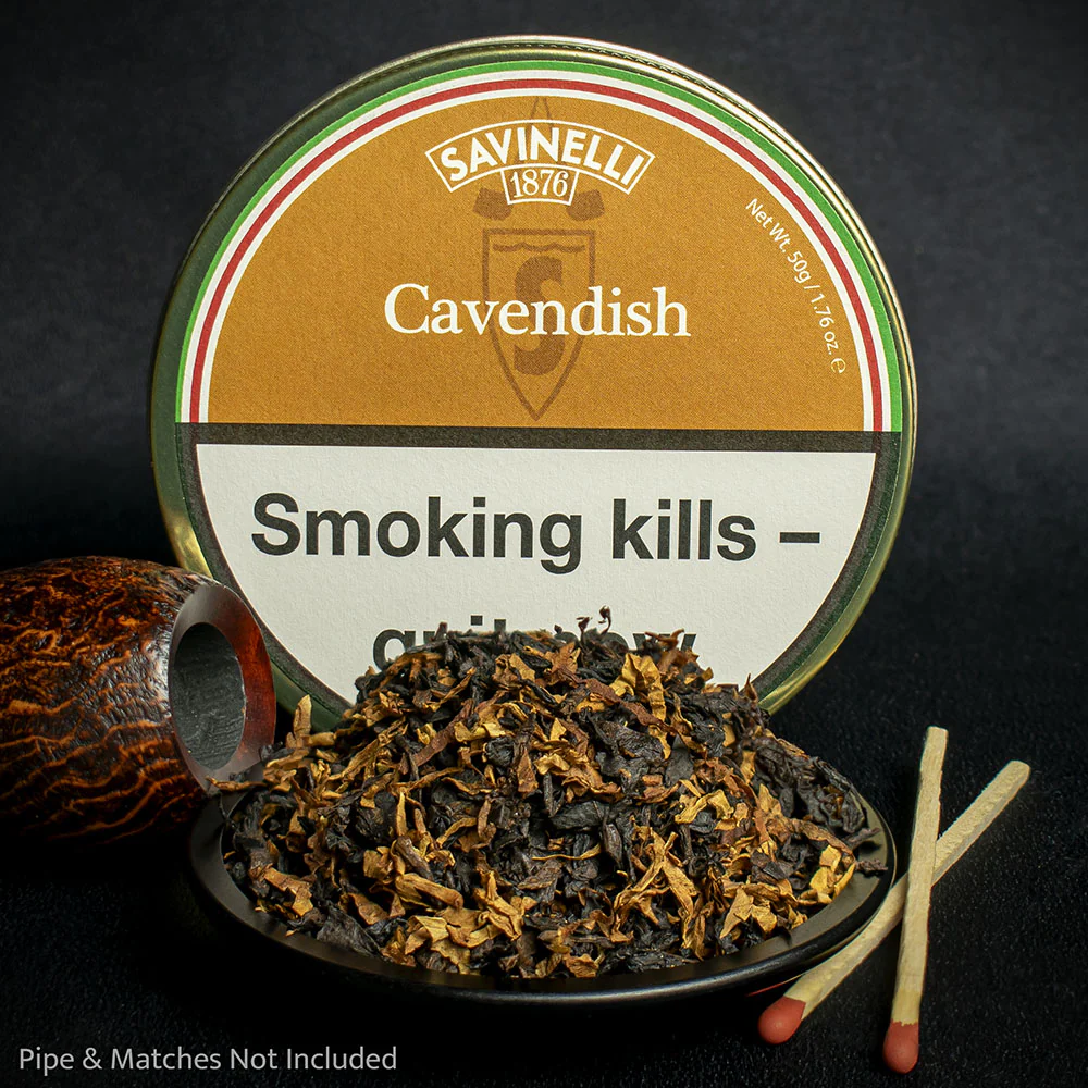 Savinelli Cavendish Pipe Tobacco (Honey) - 50g Tin
