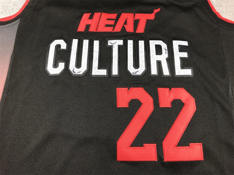 Men's Jersey 2024 Season Heat #22 Black City Edition MUTLER