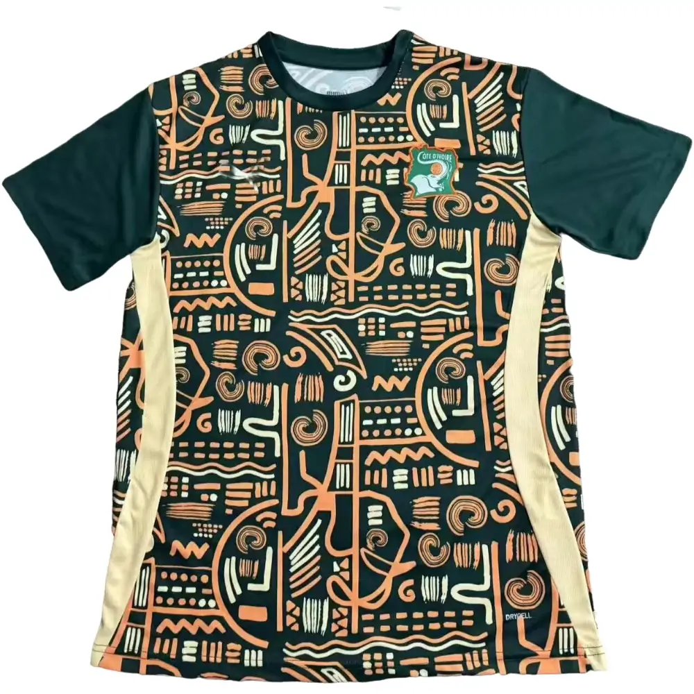 2025-26 Ivory Coast training uniform Jersey - Fans Edition