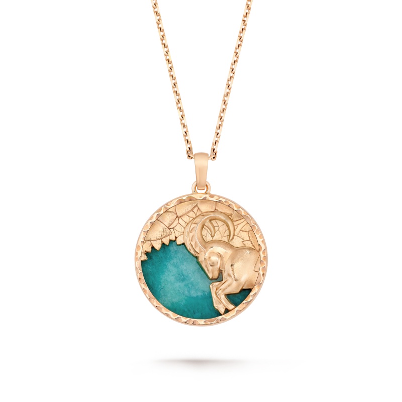 Zodiaque long necklace Capricorni (Capricorn)