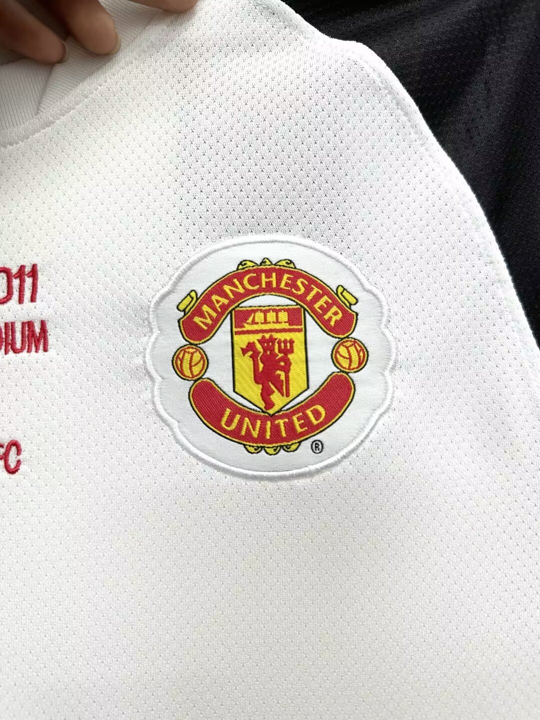 2010/2011 Manchester United Champions League away retro jersey