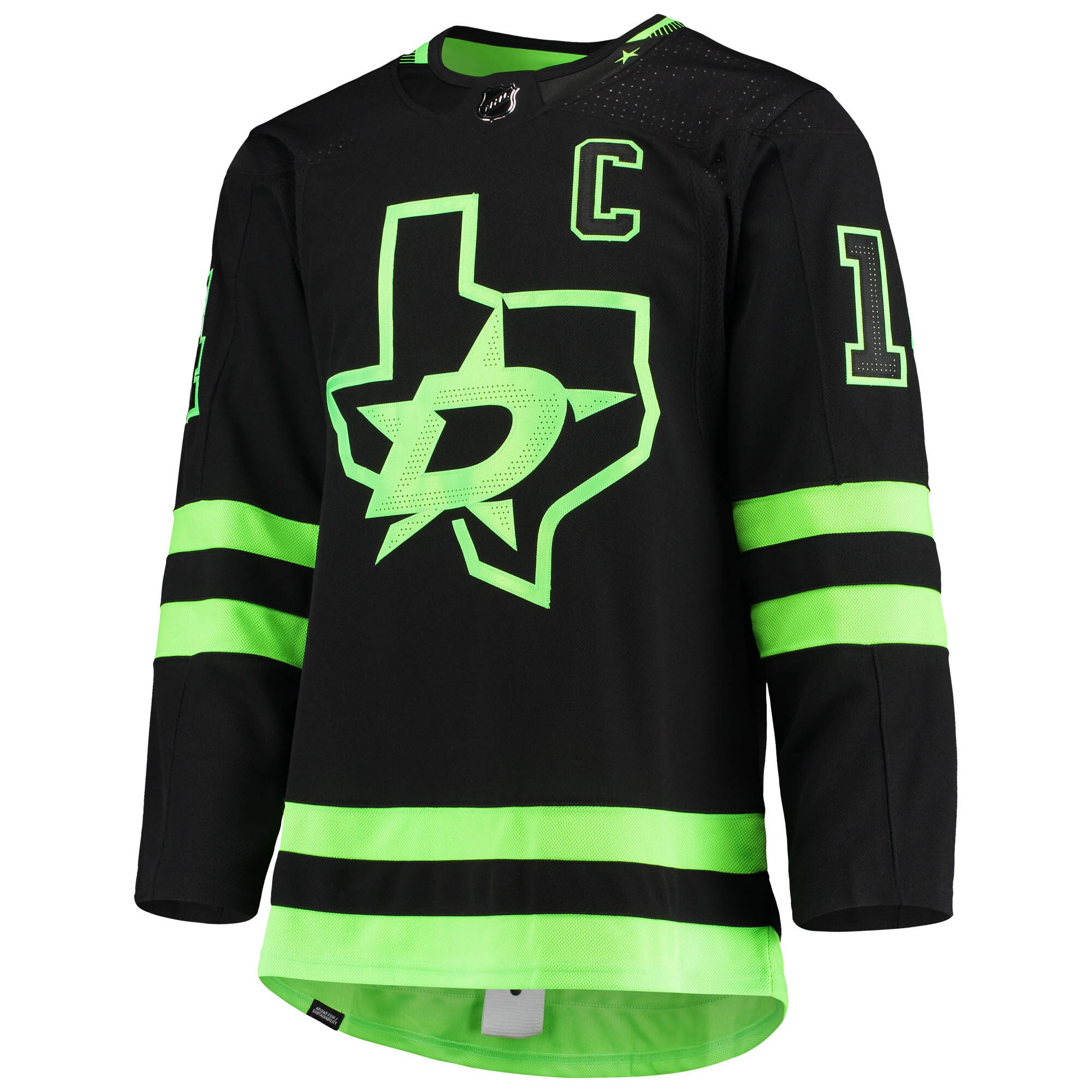Jamie Benn Dallas Stars  Alternate Primegreen    Jersey – Black