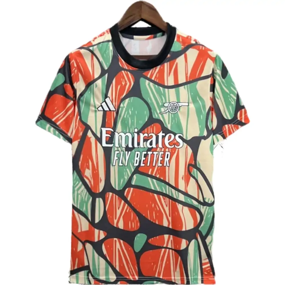2024/25 Arsenal pre-match training shirt - Fans Edition