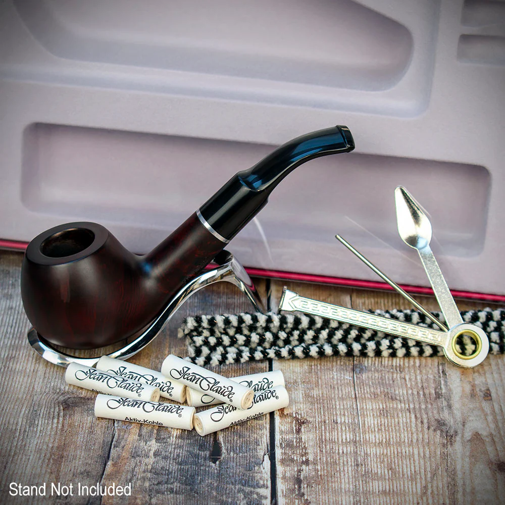 Smoke-King Pipe Smoker's Beginner Set (Bent Pipe)