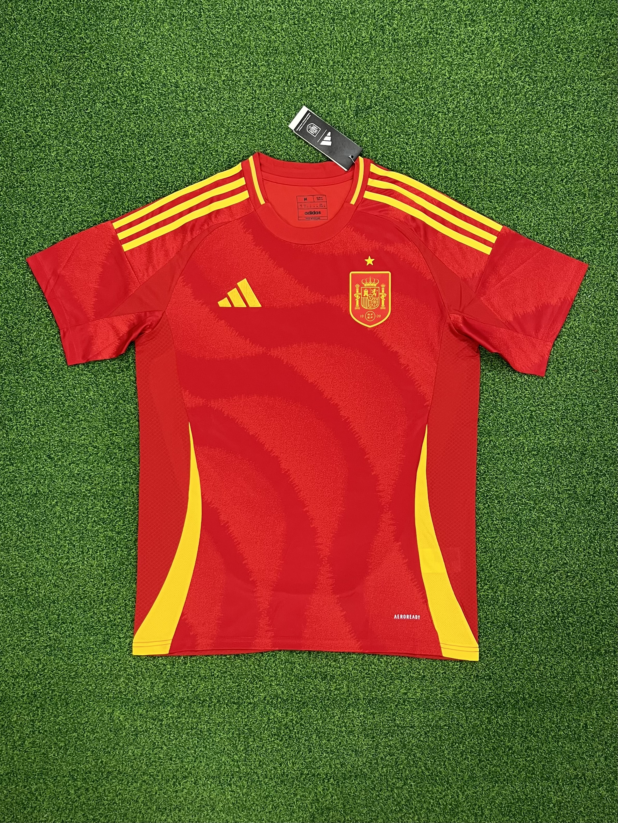 2425 Spain home jersey...Player embroidery version