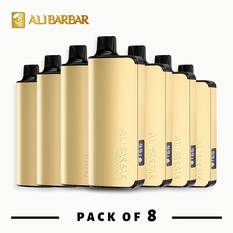 ALIBARBAR INGOT 9000 Puffs - 8PCS