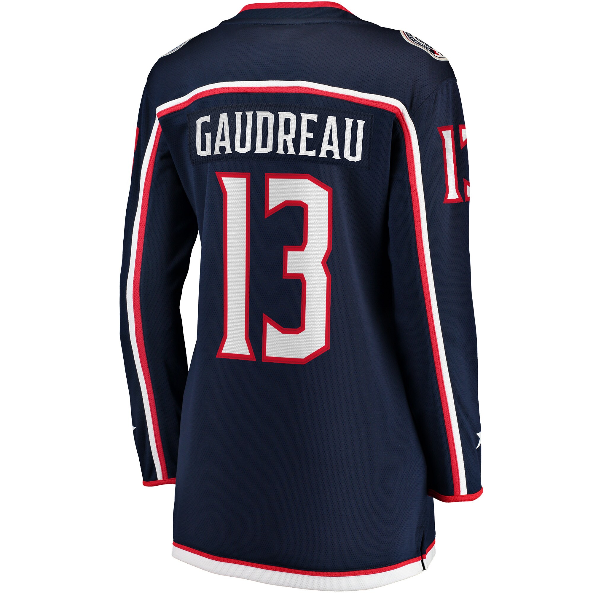 Johnny Gaudreau Columbus Blue Jackets Fanatics Women’s Breakaway   Jersey – Navy