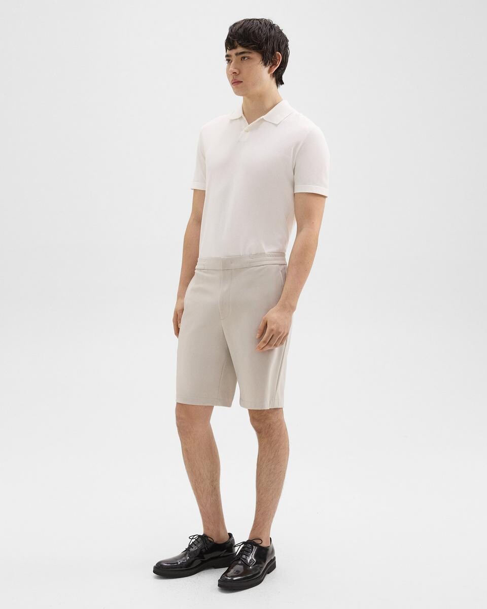 Curtis 9&rdquo; Drawstring Short in Precision Ponte