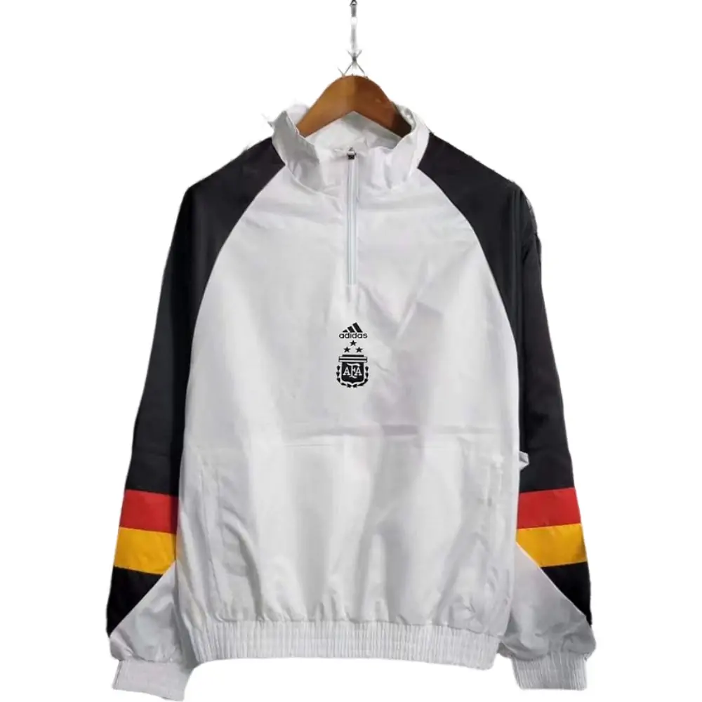 2023/2024 Argentina national team white pullover windbreaker