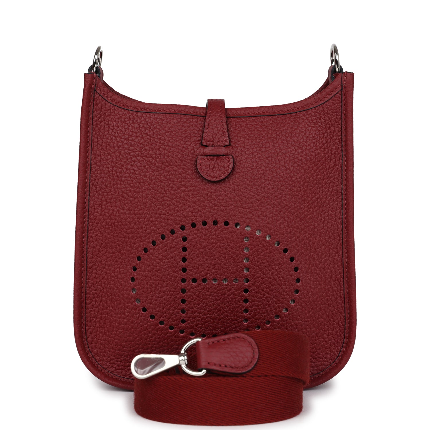 Evelyne TPM Rouge H Clemence Palladium Hardware