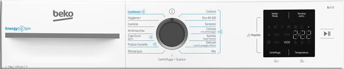 BEKO - Lavatrice BMWU3721A 7 Kg Classe A-White