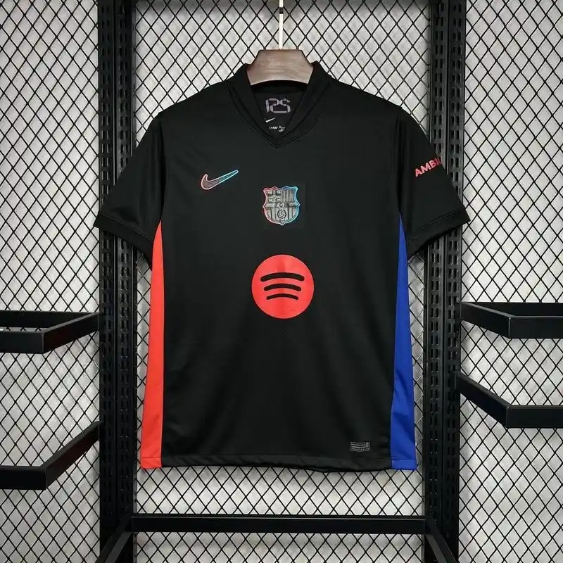 2024/2025 Barcelona Away(Big Sponsor) Football Shirt 1:1 Thai Quality