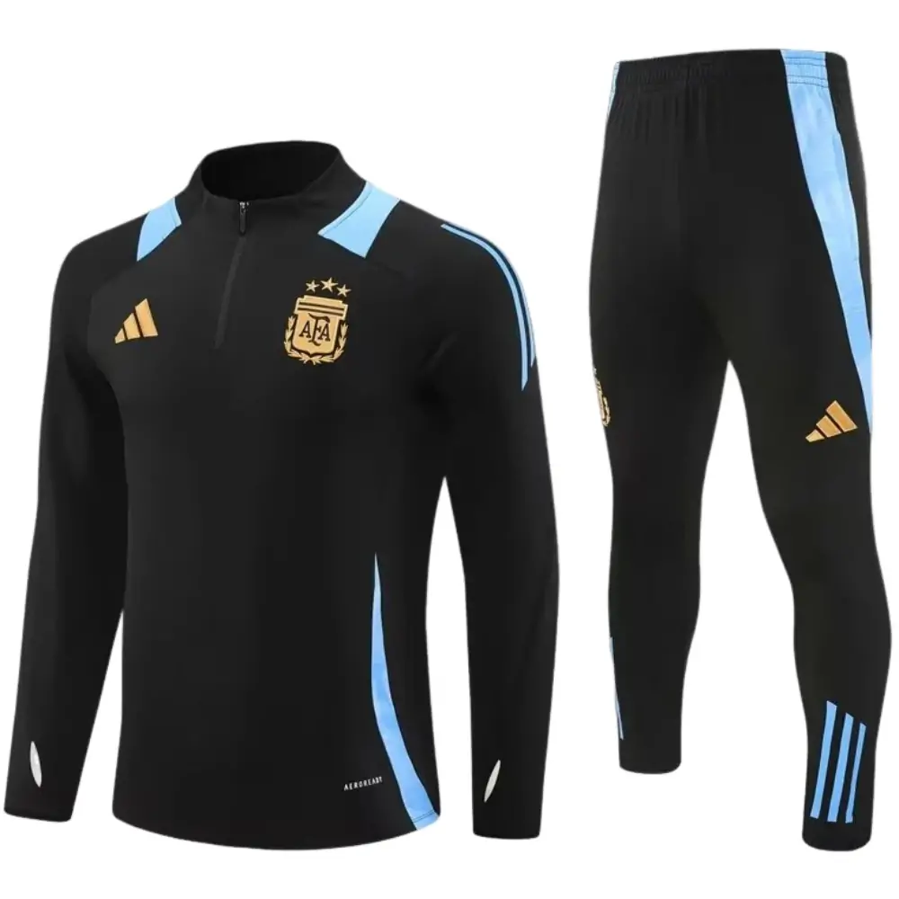 2024/25 Argentina half zip training sportswear 1:1 Thailand quality