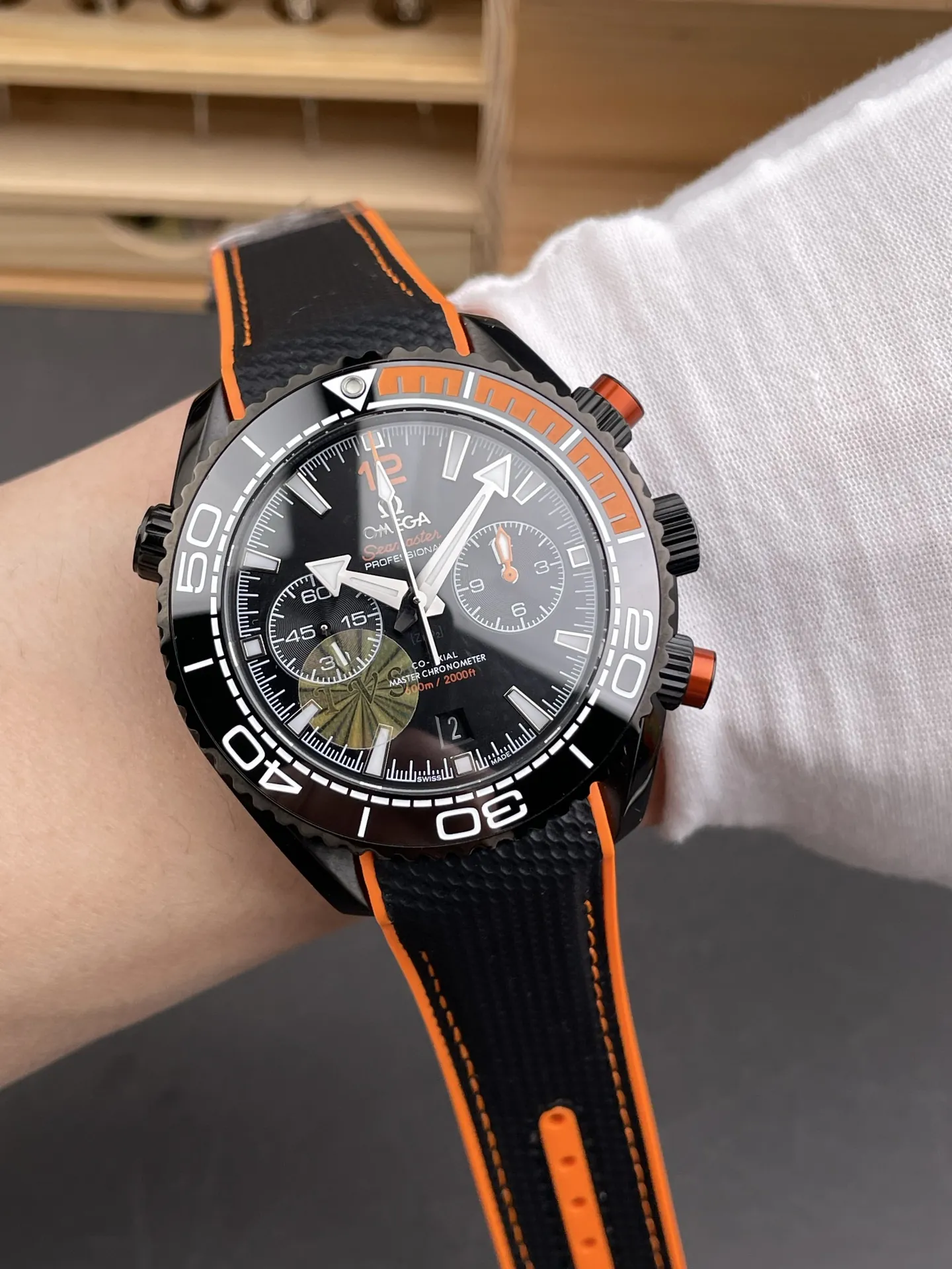 Omega Seamaster 600 Black 45.5mm
