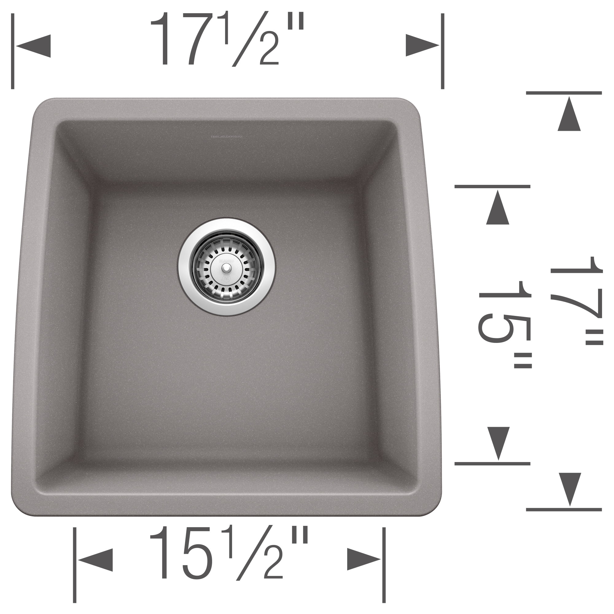 Blanco PERFORMA Bar Bowl SILGRANIT Sink White