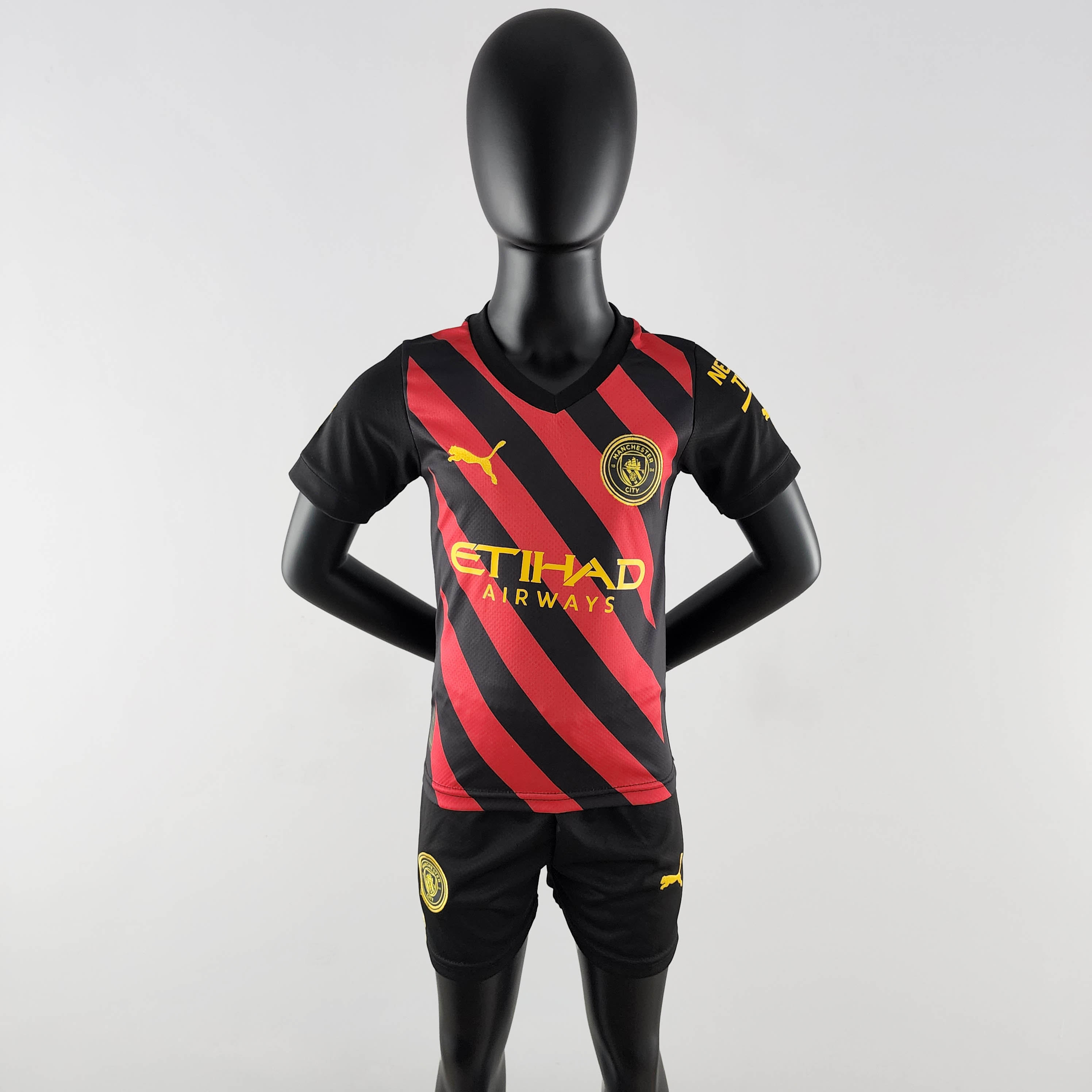 2022/2023 Manchester City Away Football Shirt 1:1 Thai Quality Kids Size