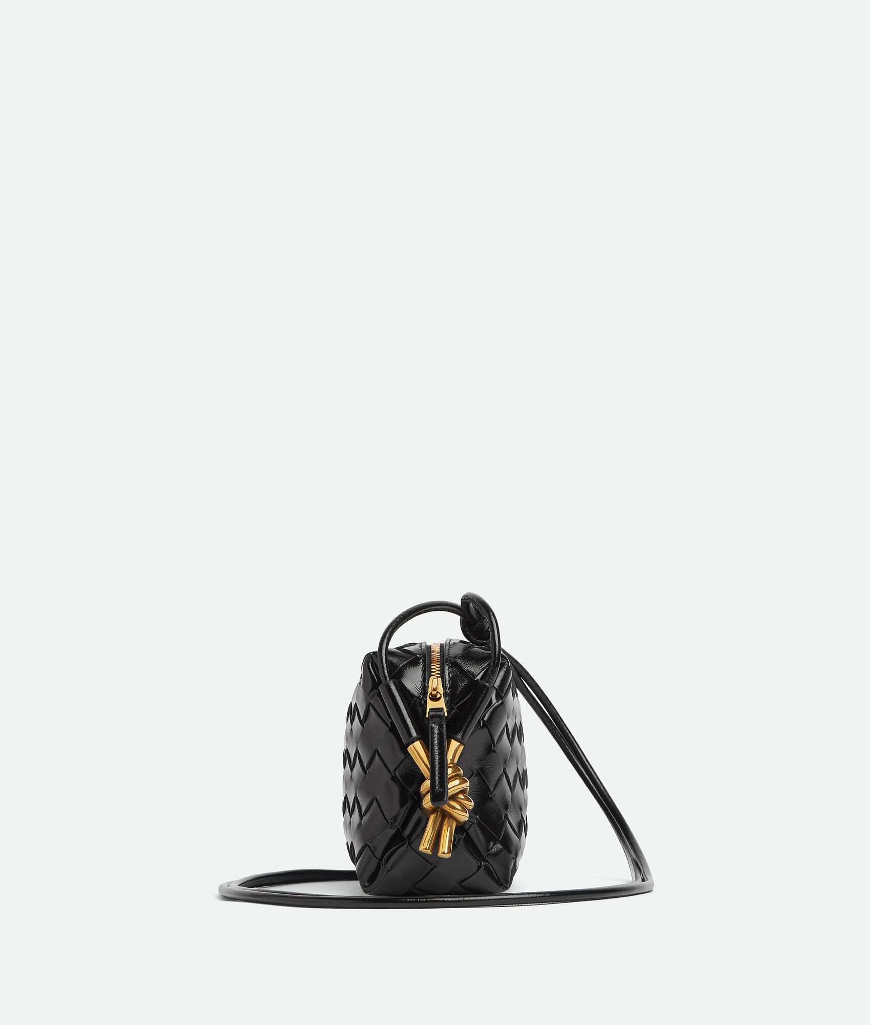 Mini Ring Camera Bag – Polished Leather