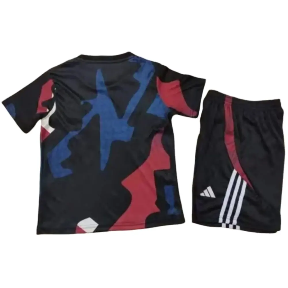 2025-26-Manchester United Pre-League Jersey-Children's Kit