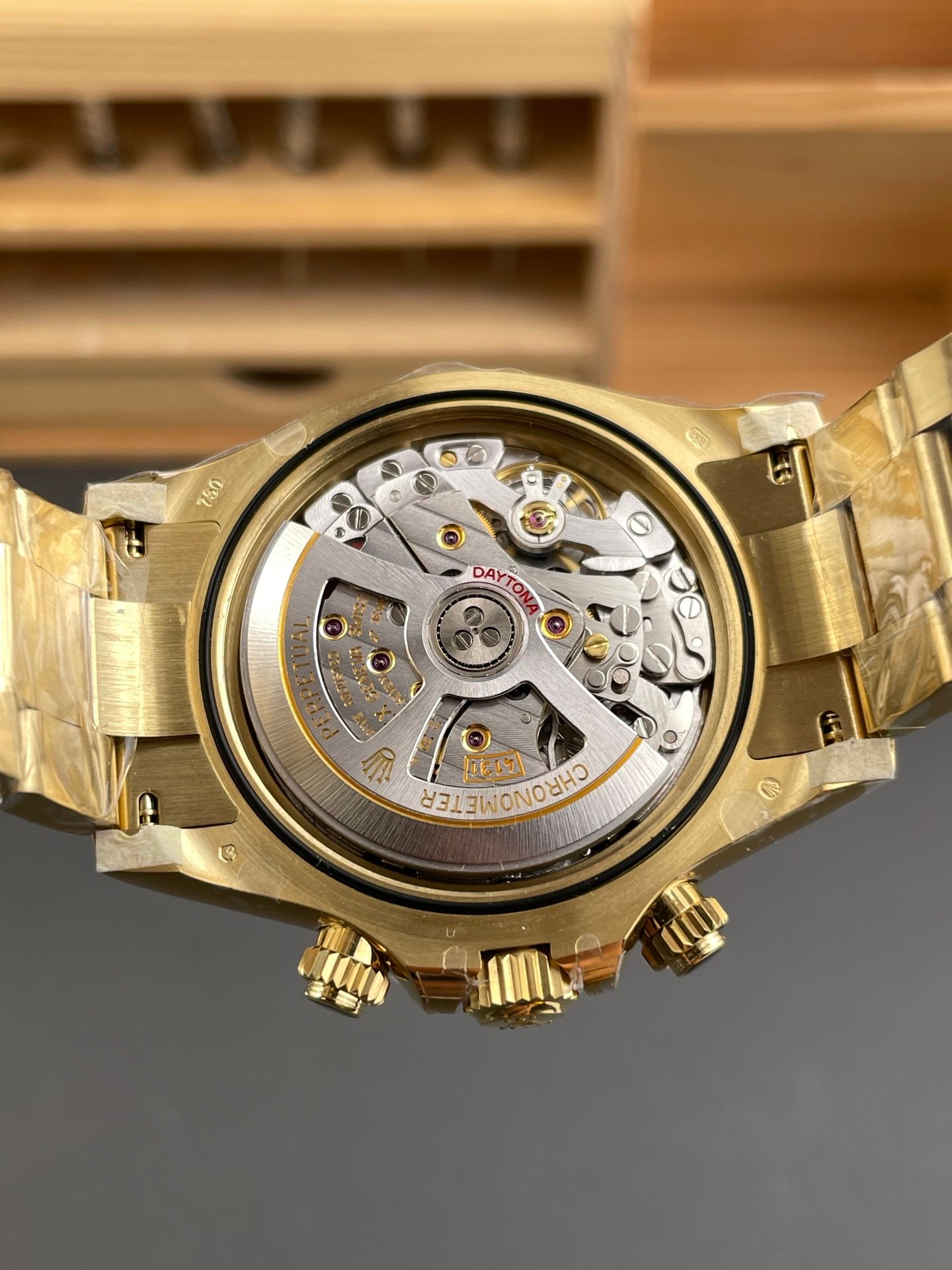 Rolex Daytona Black Gold Full Gold