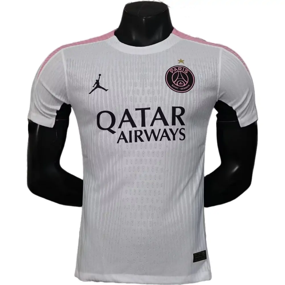 25-26 Paris Saint-Germain White Training Jersey - Player Edition