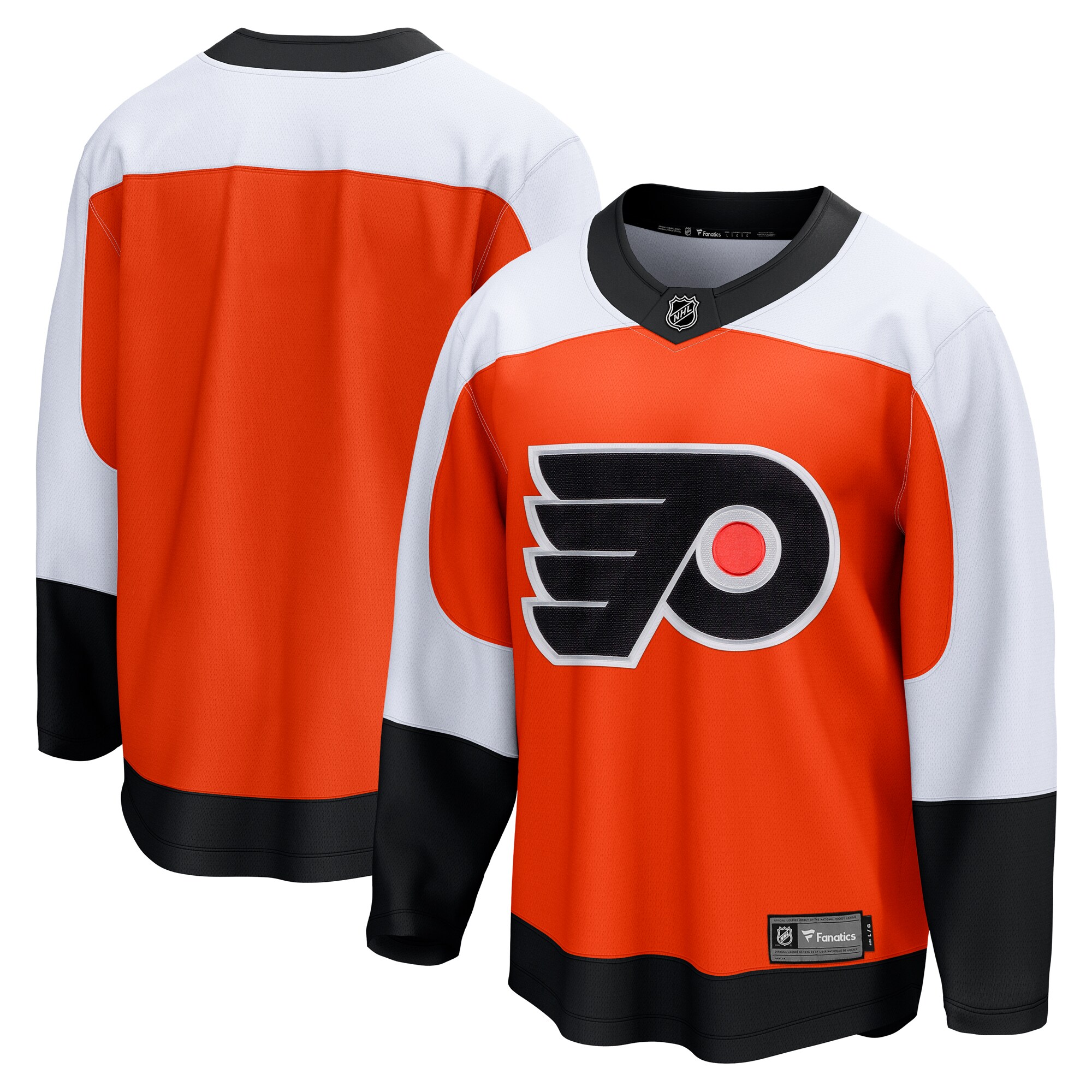 Philadelphia Flyers Fanatics Home Premier Breakaway Jersey – Burnt Orange