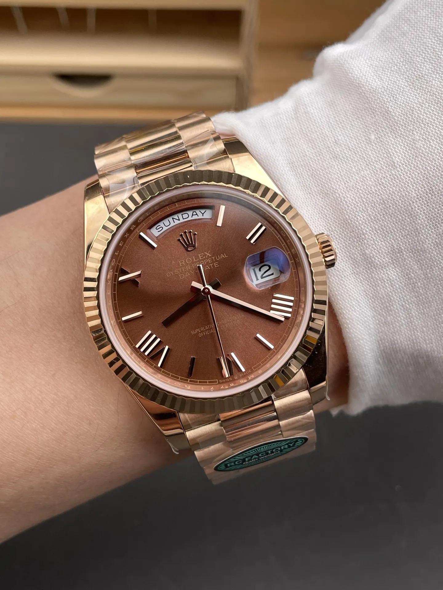 Rolex Day-Date Rose Gold 40mm