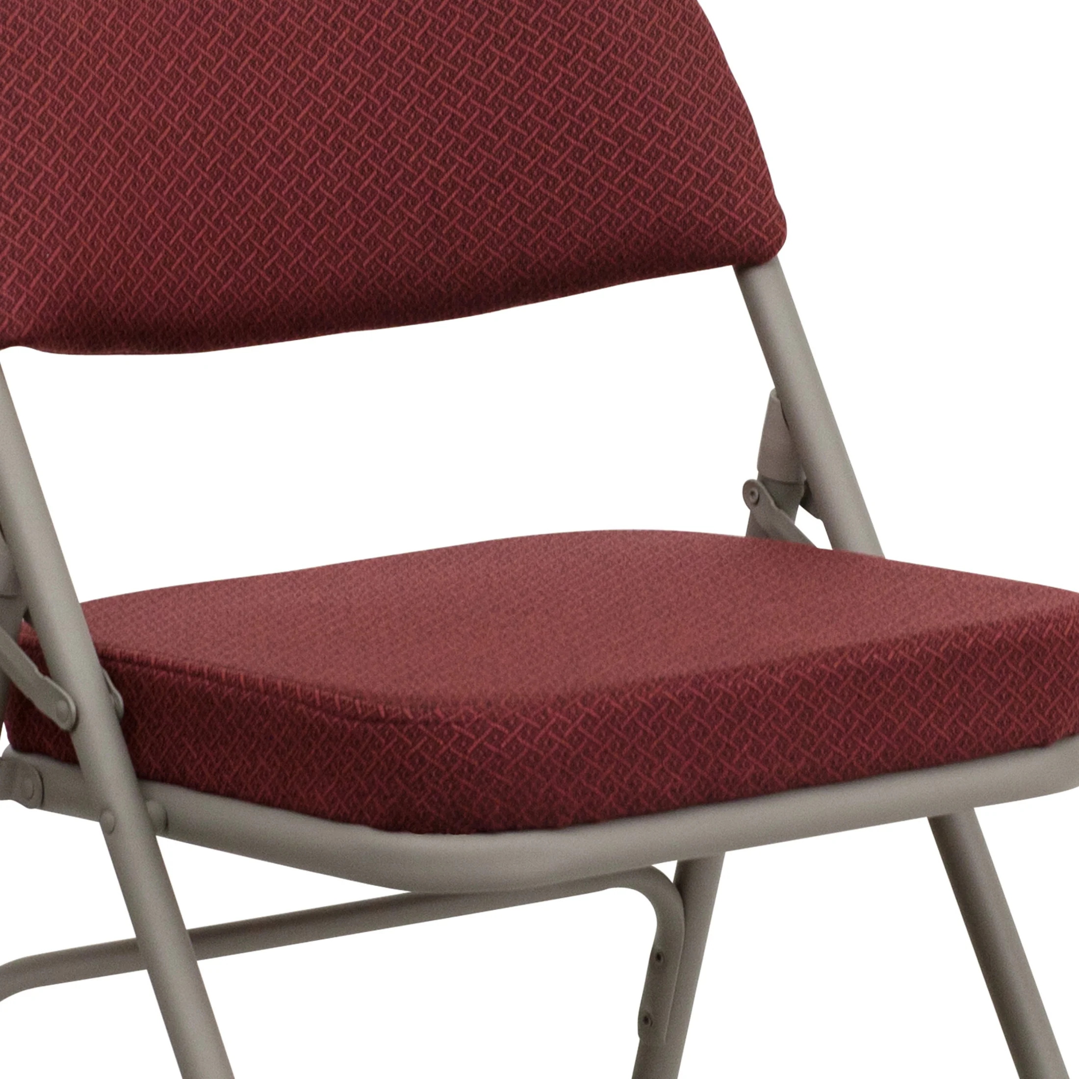 Flash Furniture Hercules Adult Triple Braced & Double Hinged Folding Chairs, Set of 2, Navy