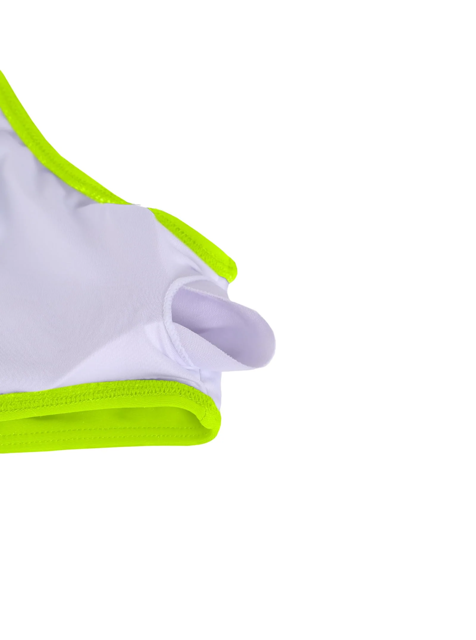 Hilinker Womens Cut Out Sexy One Piece Swimsuit Monokini One Shoulder Tummy Control Bathing Suits Green Small