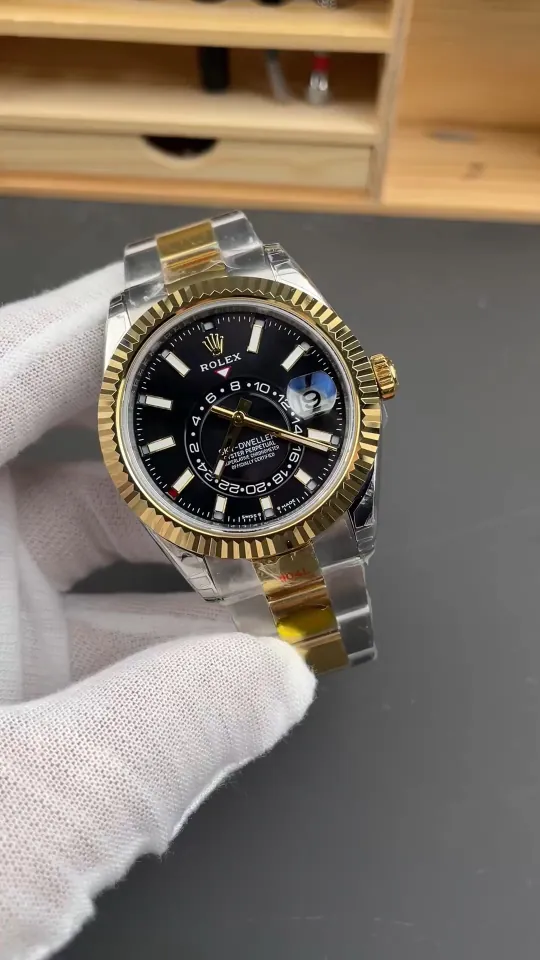 Rolex Sky-Dweller Two-Tone Black 42mm