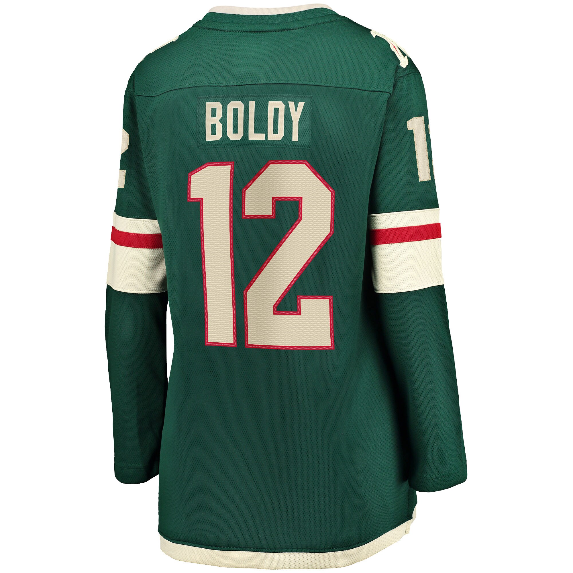 Matthew Boldy Minnesota Wild Fanatics Women’s Home Breakaway   Jersey – Green