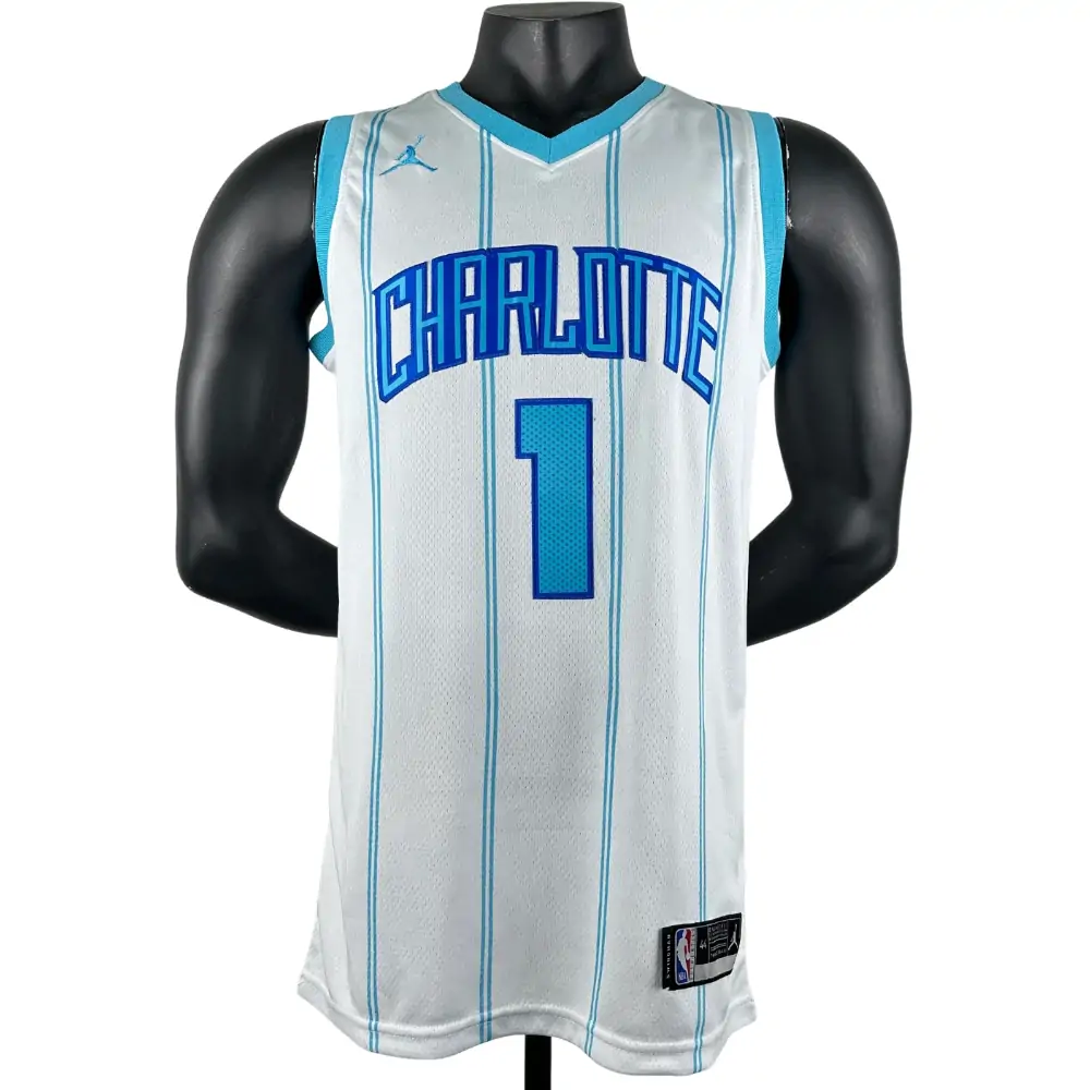 Embroidery Hornets White No. 1 Ball