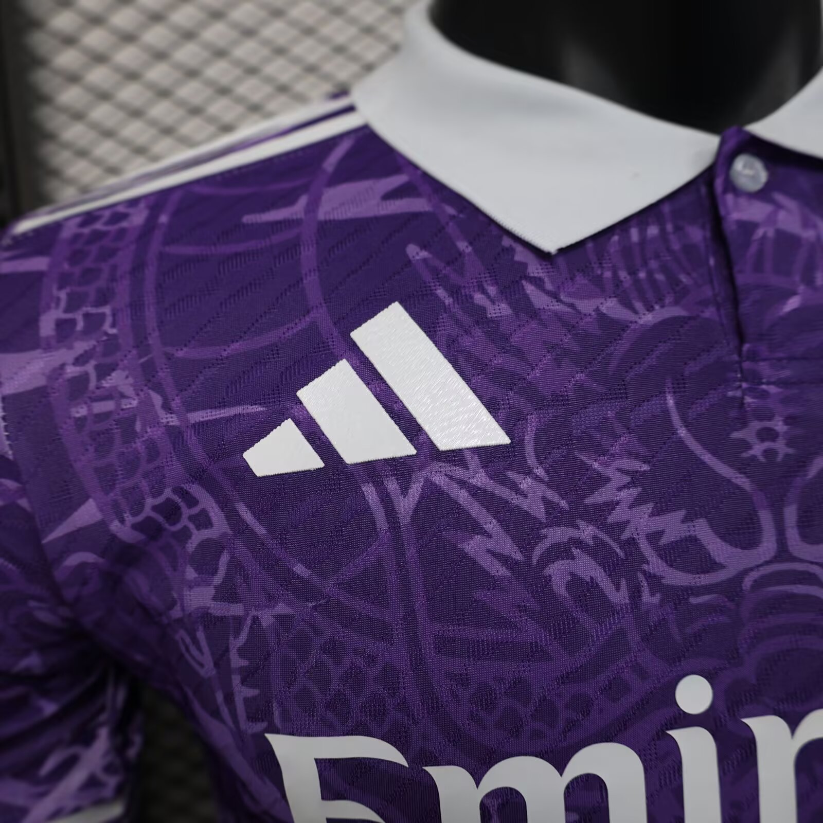 2025-26 New Season Real Madrid Dragon Purple Special Edition Jersey - Player Edition