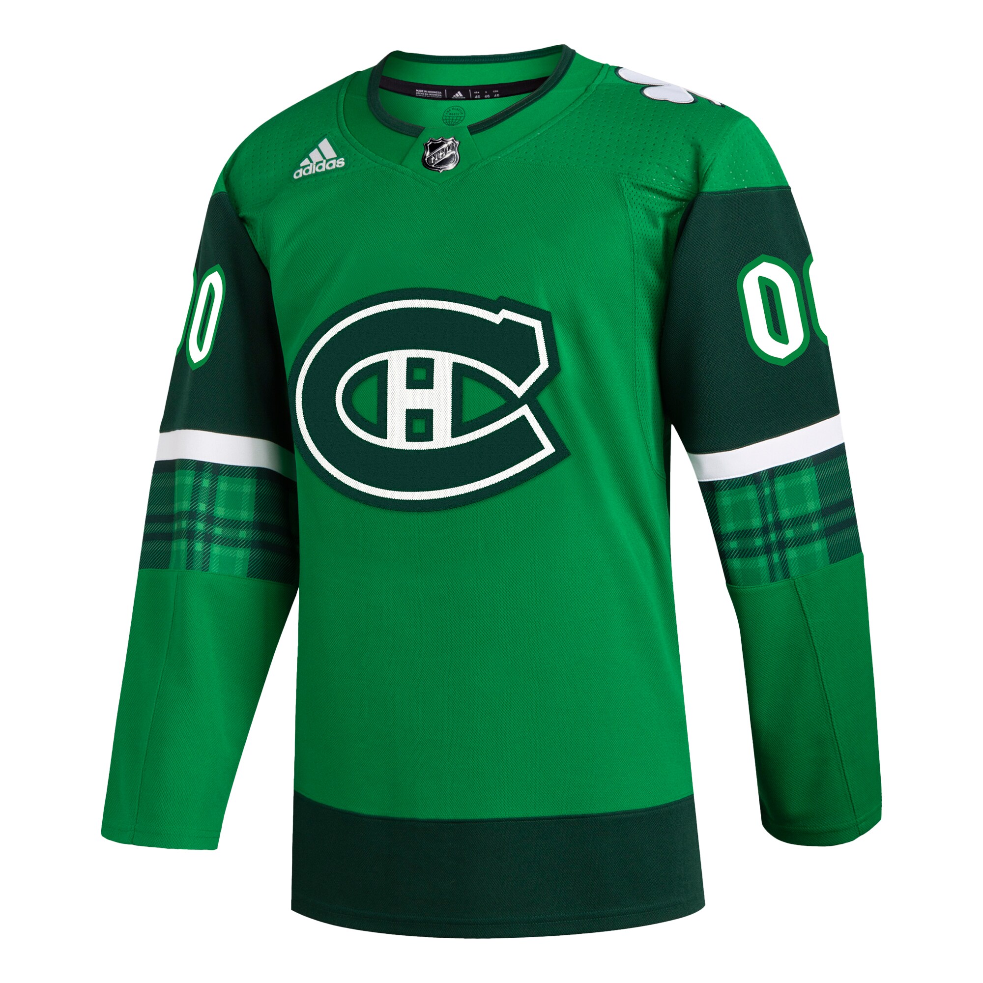 Montreal Canadiens  St. Patrick’s Day  Custom Jersey – Kelly Green