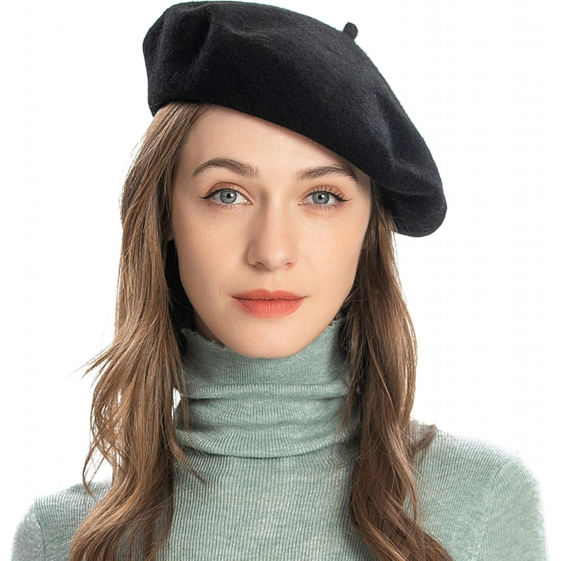 Wool French Beret Hat