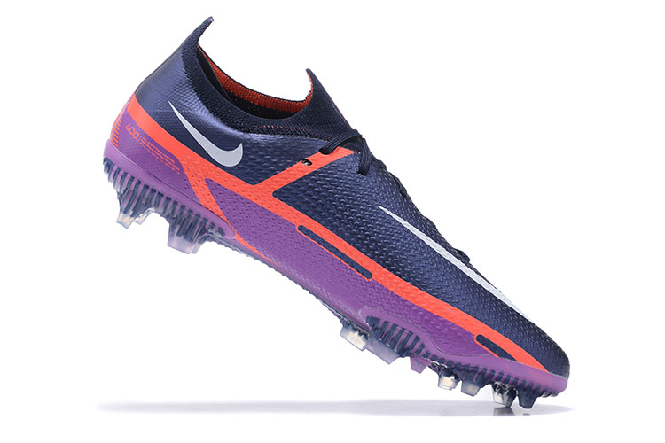 Shock Wave series Nike low-top Phantom GT2 waterproof Recharge all-knit FG football shoes Nike Phantom GT2 Elite FG