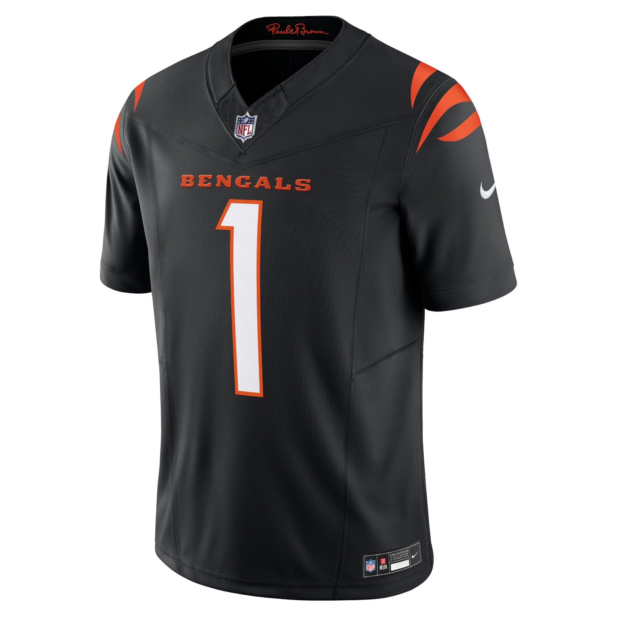Ja'Marr Chase Cincinnati Bengals Nike Vapor F.U.S.E. Limited Jersey - Black