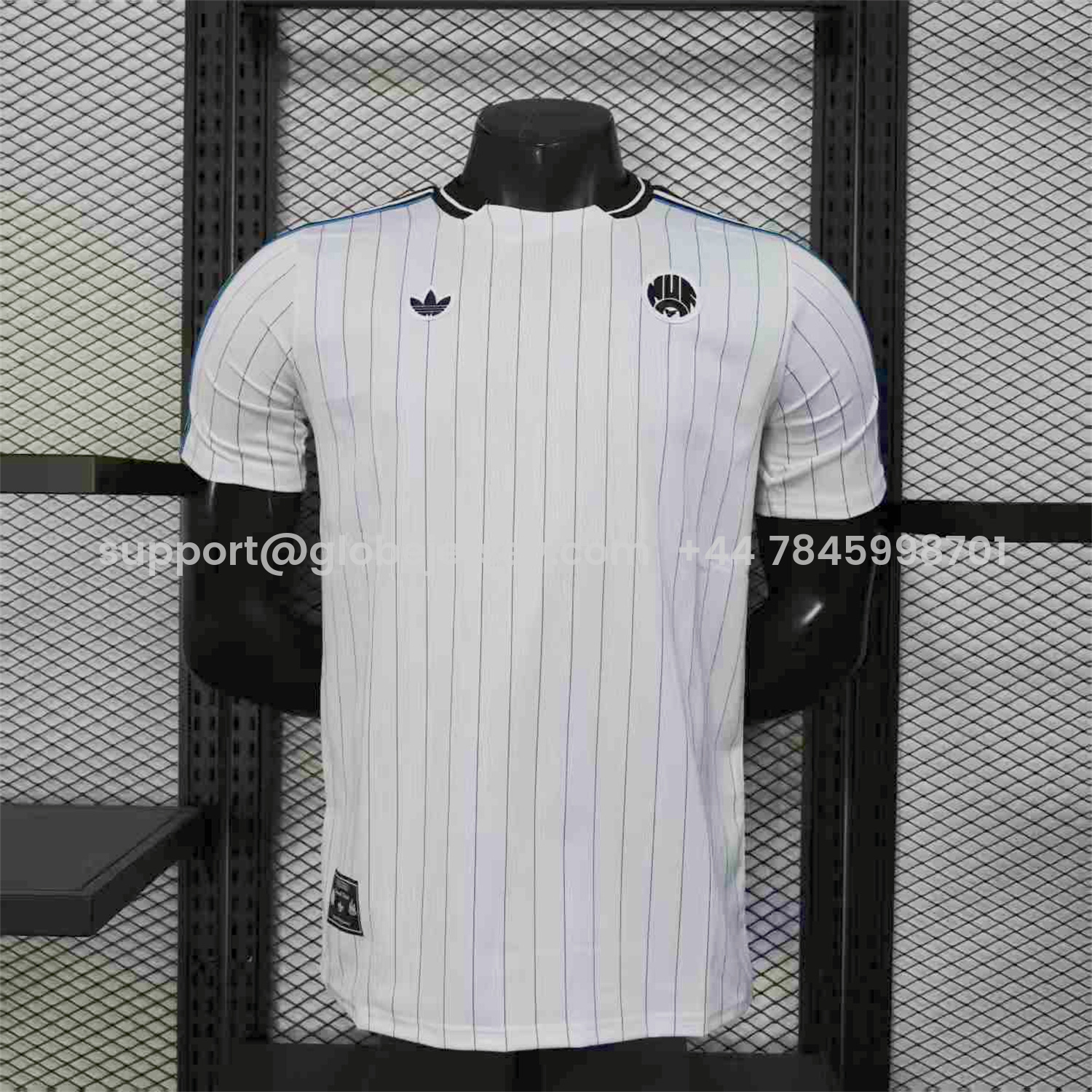 Newcastle United 25-26 Icon Range Travel Special Edition White Jersey - Player Version