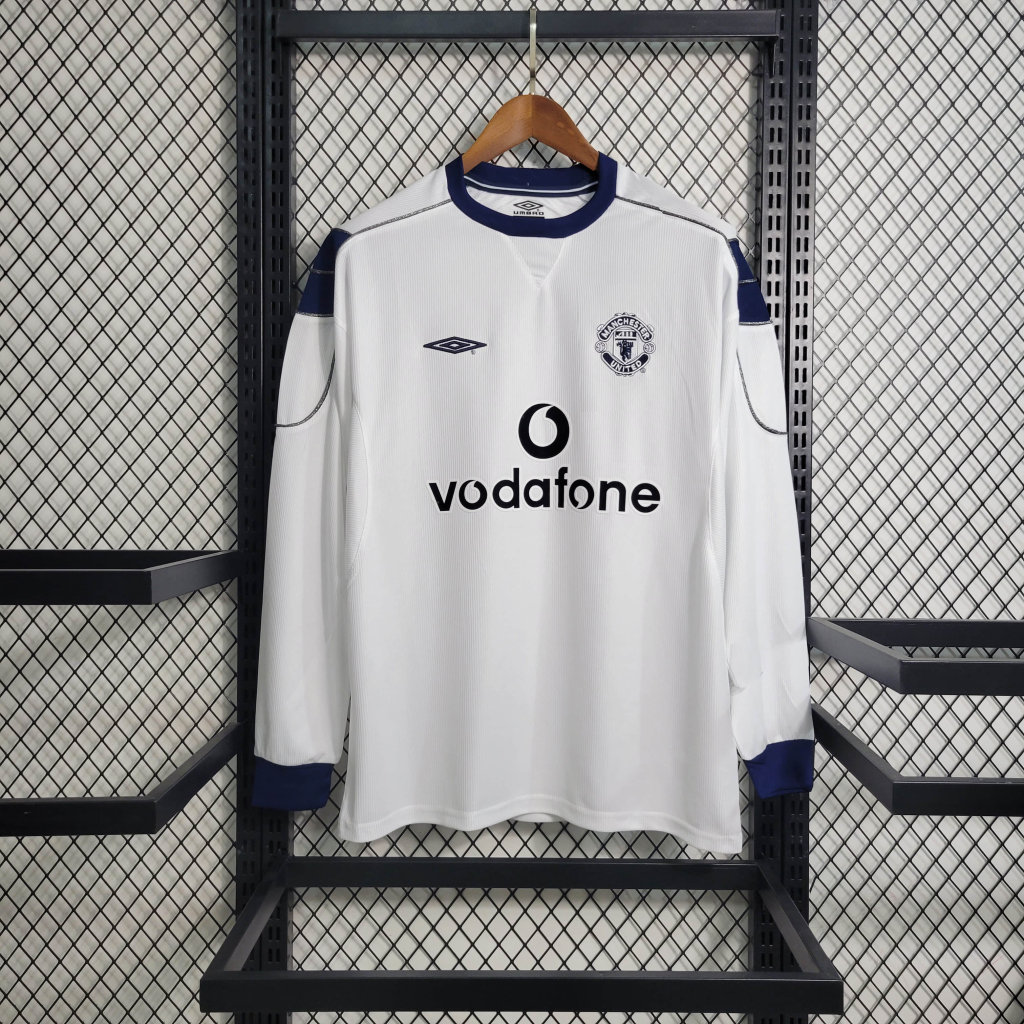 Retro Manchester United 99-00 Away Long Sleeve Jersey