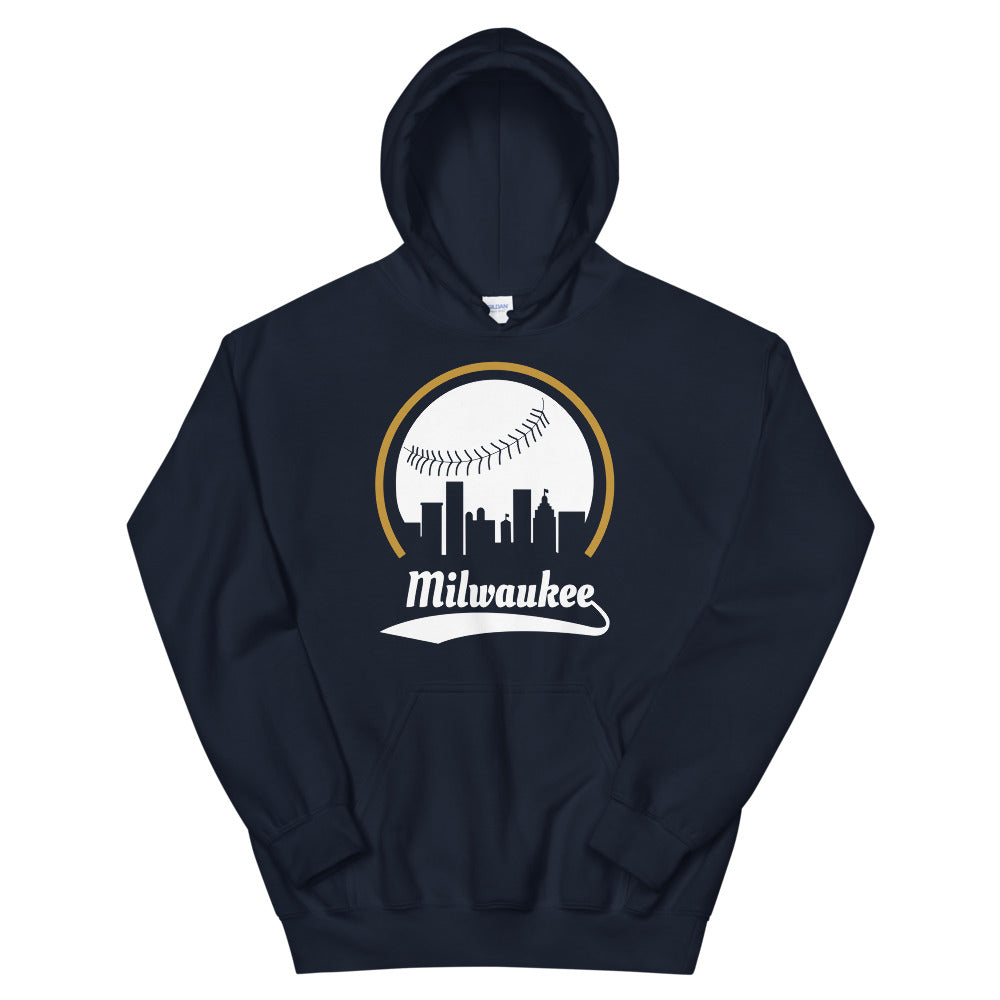 Unisex Milwaukee Brewers Baseball Hoodie