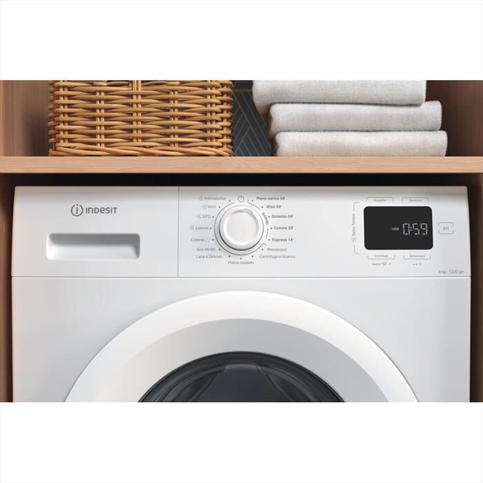 INDESIT - Lavatrice IM 962 MY TIME IT 9 Kg Classe A-Bianco