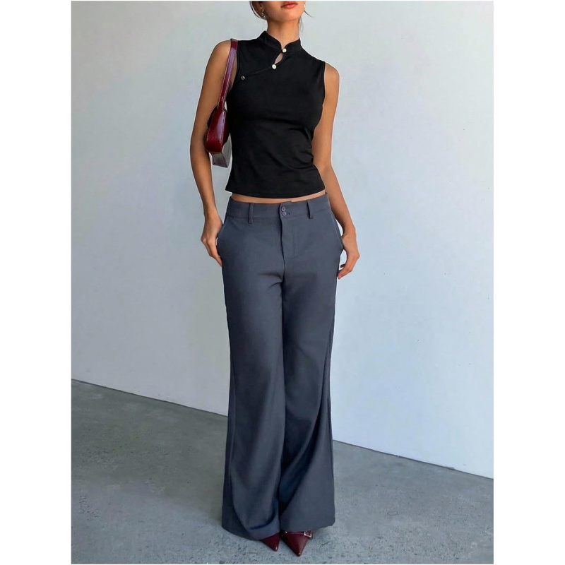 Women's Summer Cheongsam Top Mock Neck