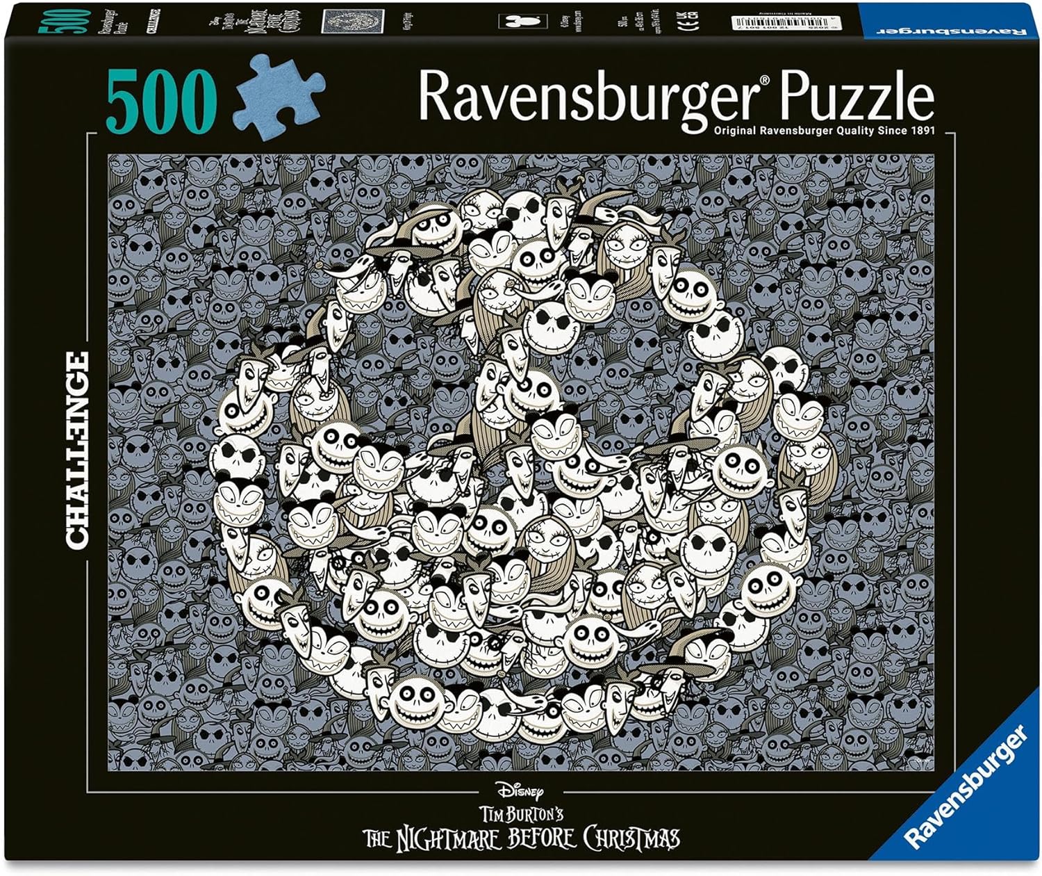 The Nightmare before Christmas – 500 Piece Jigsaw Puzzle (Ravensburger)