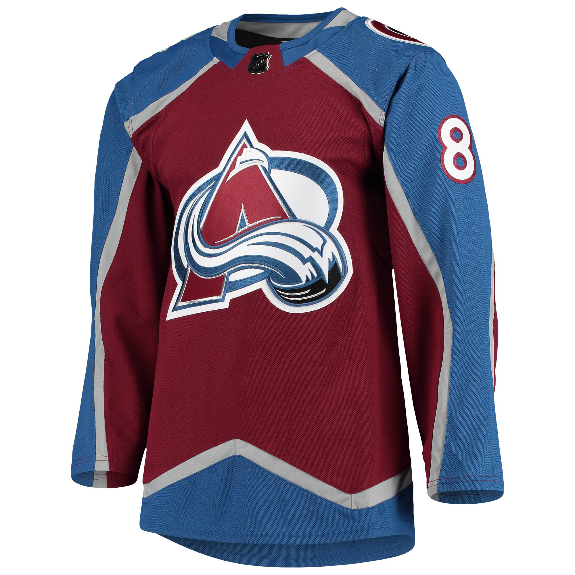 Cale Makar Colorado Avalanche  Home Primegreen    Jersey – Burgundy