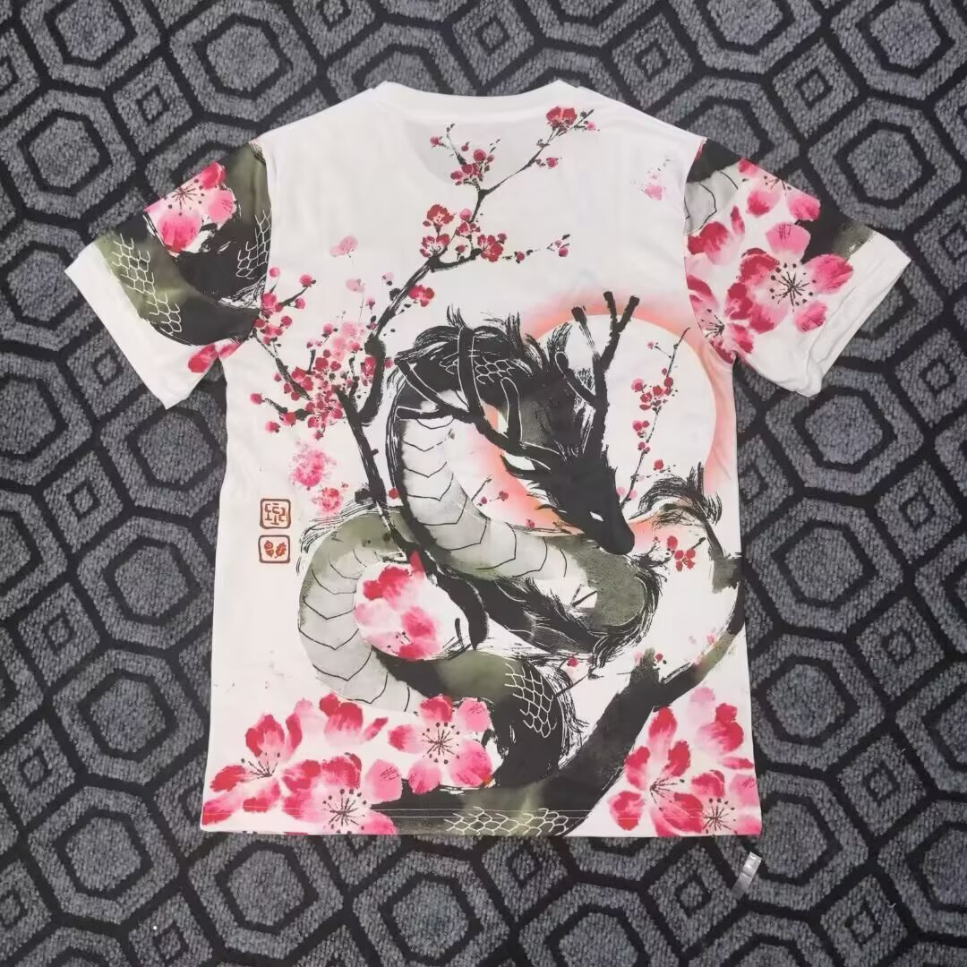 2025-26 Japan Plum Blossom Green Dragon Jersey - Fan Edition