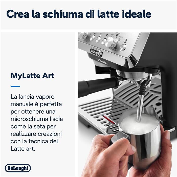 DE LONGHI - Macchina da caffè LA SPECIALISTA ARTE EC9155.MB-Dark grey